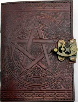 (image for) Brown Pentagram leather w/ latch