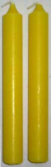 (image for) Yellow Chime Candle 20pk