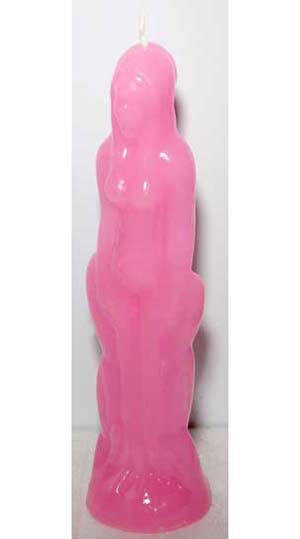 (image for) Pink Female candle
