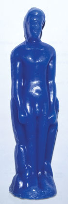 (image for) Blue Male candle