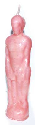 (image for) Pink Male candle