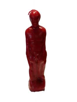 (image for) Red Male candle