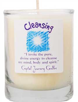 (image for) Cleansing soy votive candle