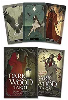 (image for) Dark Wood tarot deck & book by Graham & Larson