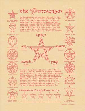 (image for) Pentagram poster