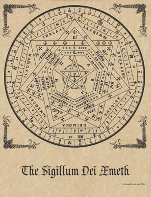 (image for) Sigillum Dei Aemeth poster