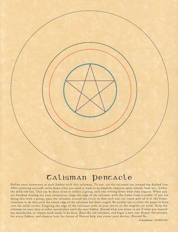 (image for) Talisman Pentacle poster