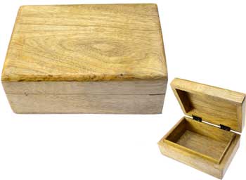 (image for) Natural wood box 4" x 6"