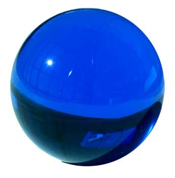 (image for) 80mm Blue gazing ball