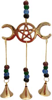 (image for) Triple Moon wind chime