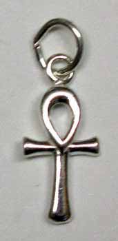 (image for) Ankh sterling silver 1/2" x 5/8"