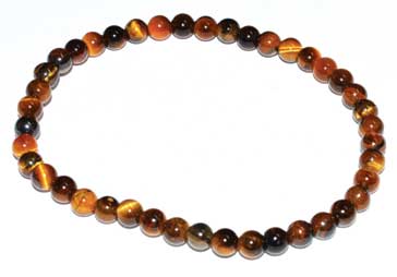(image for) 4mm Tiger Eye, Yellow