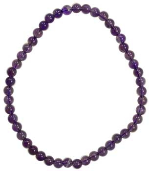 (image for) 4mm Amethyst stretch