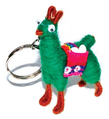 (image for) Money Llama key ring