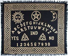 (image for) Ouija-Board altar cloth