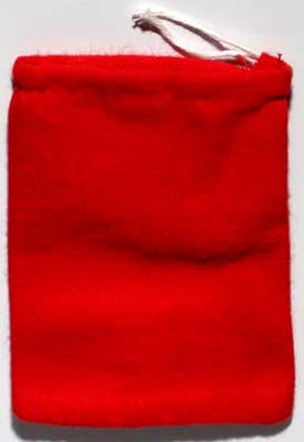 (image for) Bag Red Flannel 3" x 4"
