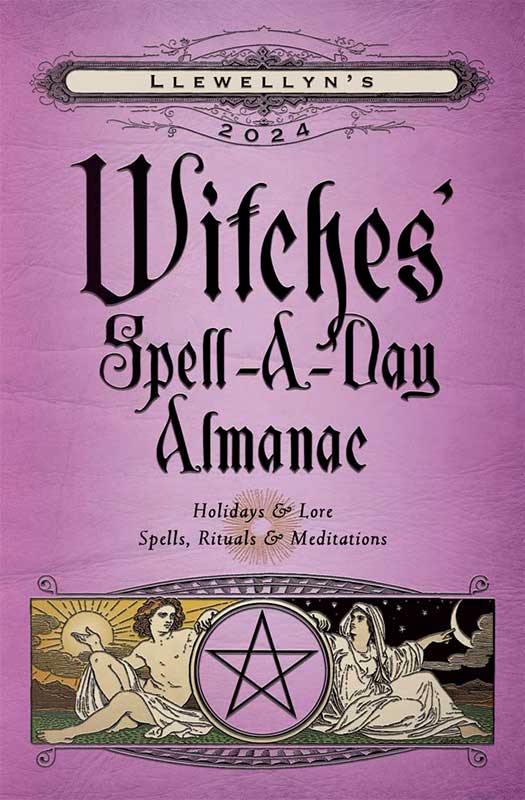 (image for) 2024 Witches Spell A Day Almanac by Llewellyn