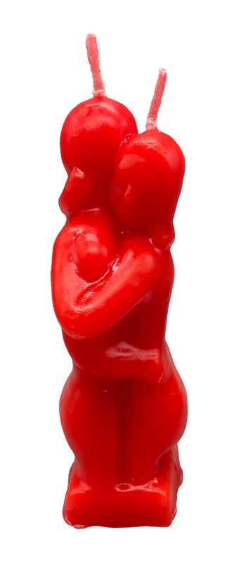 (image for) 5" Red Lovers candle