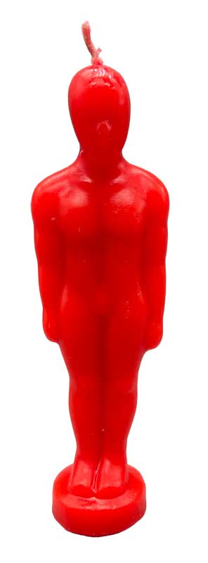 (image for) 6 3/4" Red Man candle