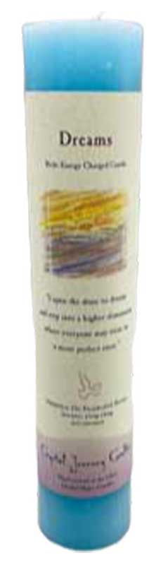 (image for) Dreams Reiki Charged Pillar candle