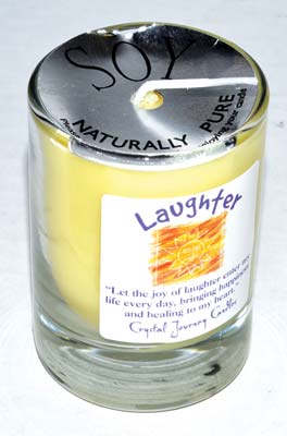 (image for) Laughter soy votive candle