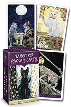 (image for) Pagan Cats mini tarot by Messina & Airaghi