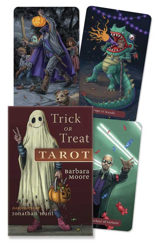 (image for) Trick or Treat tarot (dk & bk) by Jonathan Hunt