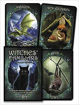 (image for) Witches' Familiars oracle by Meiklejohn-Free & Peters