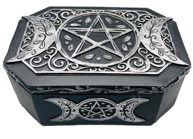 (image for) 5"x 7" Pentagram tarot box