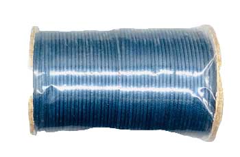(image for) Navy Waxed Cotton cord 2mm 100 yds