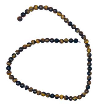 (image for) 6mm Tigers Eye beads