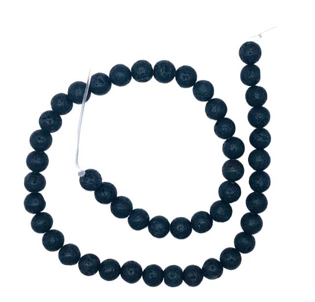 (image for) 8mm Lava beads