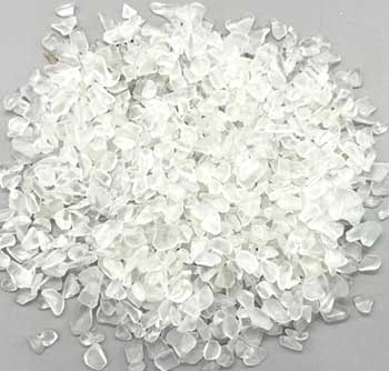 (image for) 1 lb Glass tumbled chips 5-8mm