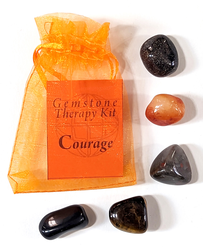 (image for) Courage gemstone therapy