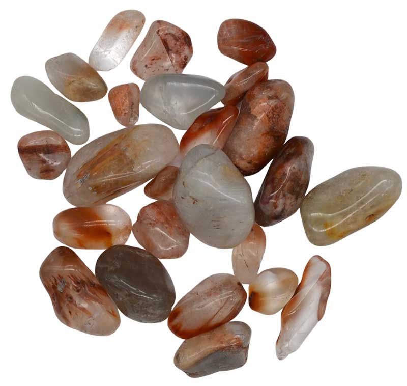 (image for) 1 lb Amphibole tumbled stones