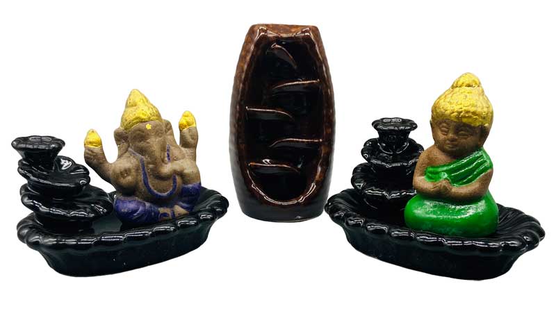 (image for) Various Ceramic back flow incense burner