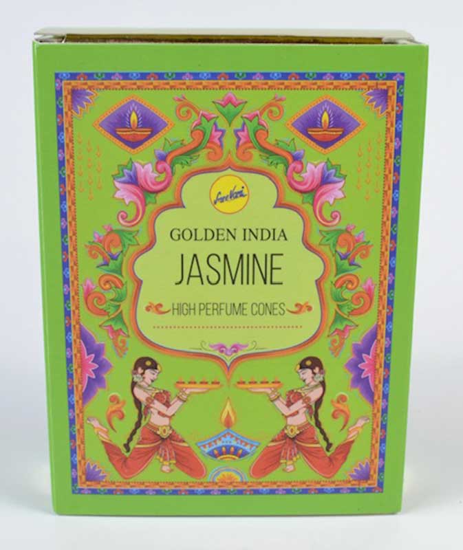 (image for) 10 Jasmine backflow cones Sree Vani