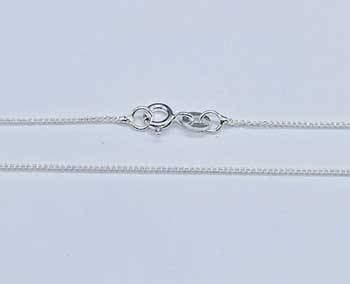 (image for) 20" Sterling Curb chain