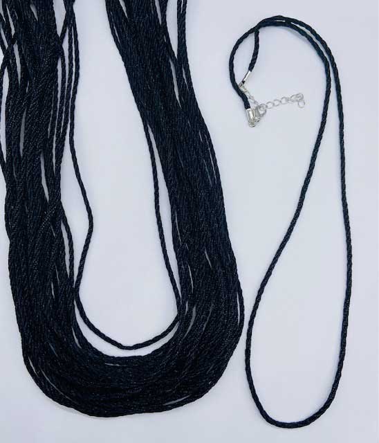 (image for) (set of 50) Braided Necklace W Clamp