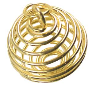 (image for) (set of 24) 1" Gold Plated coil