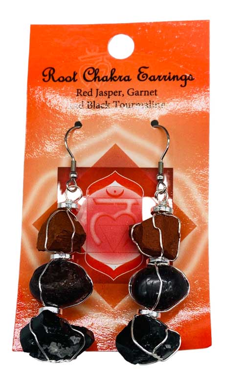 (image for) Root chakra earrings