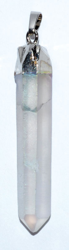 (image for) (set of 3) 2" White Quartz pendant
