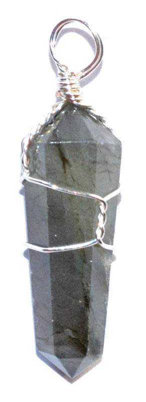 (image for) (set of 5) Labradorite wire wrapped point