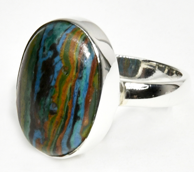 (image for) size 6 Rainbow Calsilca ring