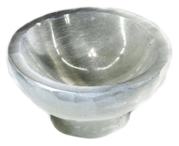 (image for) 4" Selenite Stand bowl