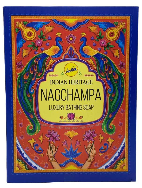 (image for) 75gm Nagchampa soap indian heritage