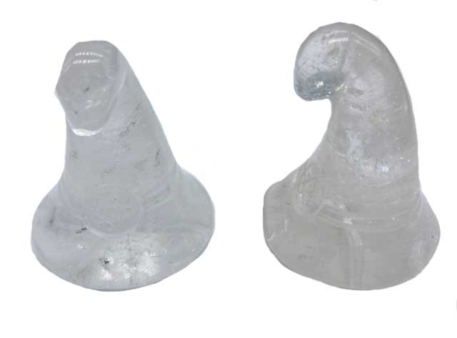 (image for) (set of 2) 1 3/4" Witch's Hat Crystal