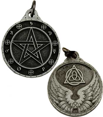 (image for) Pentagram silver color - Click Image to Close