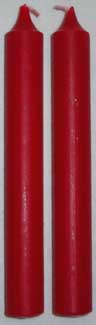 (image for) Red Chime Candle 20pk - Click Image to Close