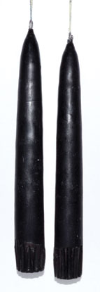(image for) 7" Black taper pair